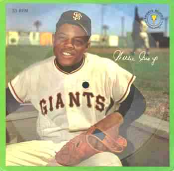  1964 Auravision Record - Willie Mays (Giants) Baseball cards value