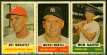 1961 Bazooka COMPLETE PANEL #.1/2/3 MICKEY MANTLE/Ron Santo/Art Mahaffey