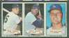 1967 Bazooka COMPLETE PANEL #40-42 DON DRYSDALE/Tom Tresh/Tony Oliva