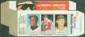 1967 Bazooka COMPLETE BOX #16-18 WILLIE MAYS/Sam McDowell/Jim Kaat