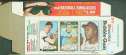 1967 Bazooka COMPLETE BOX #28-31 HANK AARON/Curt Blefary/Phil Regan