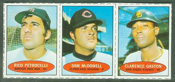 1971 Bazooka COMPLETE PANEL #NoNum Rico Petrocelli/Sam McDowell ... Baseball cards value