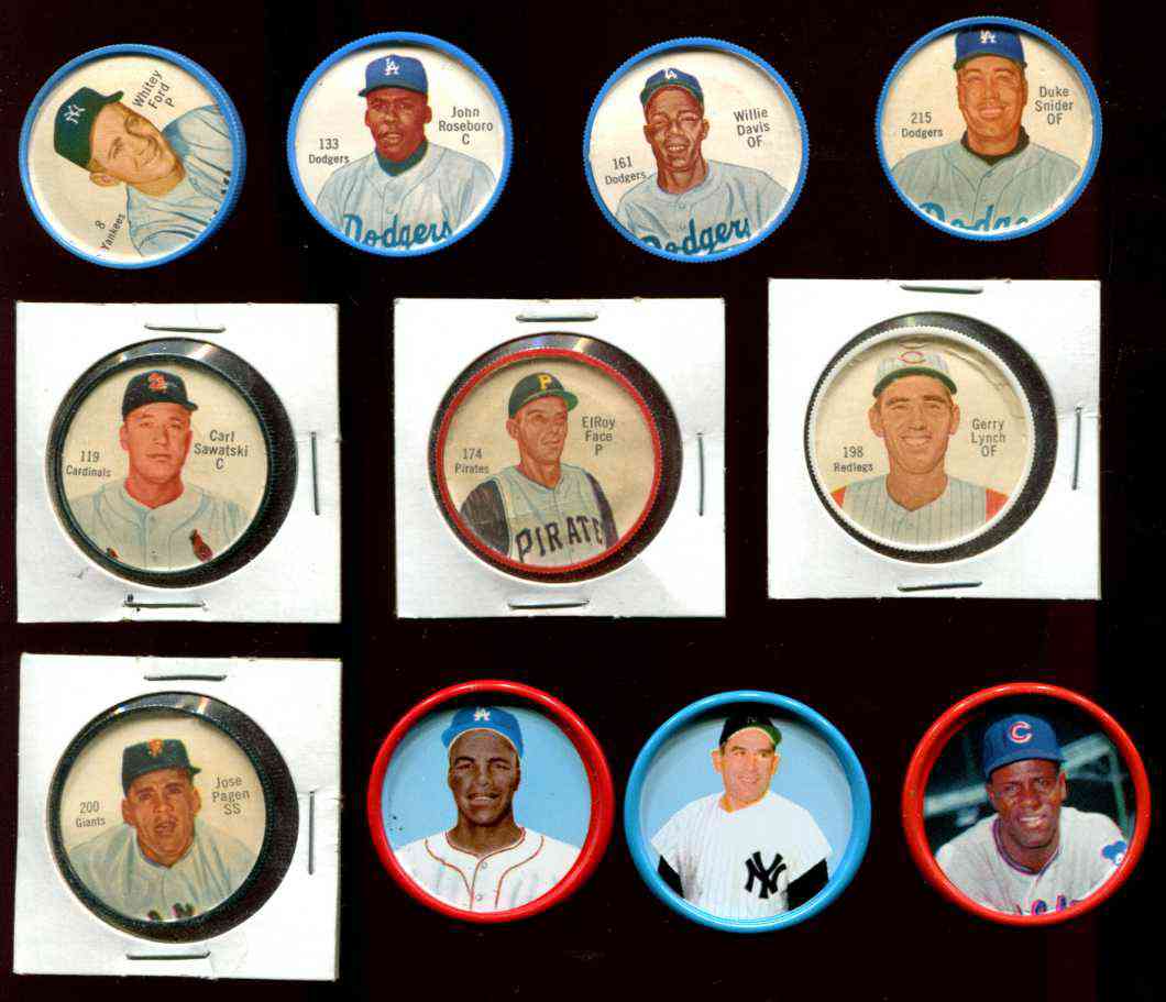 1962 Salada Coins #215 Duke Snider [#x] (Dodgers) Baseball cards value