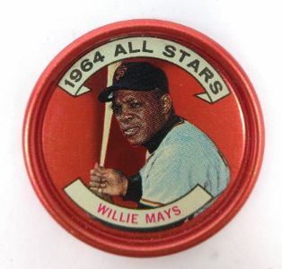 1964 Topps Coins #151 Willie Mays ALL-STAR (Giants) Baseball cards value