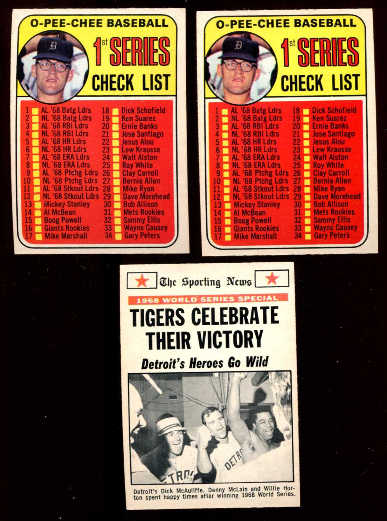 1969 O-Pee-Chee/OPC #169 World Series Summary (Tigers vs Cardinals) Baseball cards value