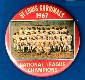  St. Louis Cardinals - 1967 National League Champions 6 inch button/pin