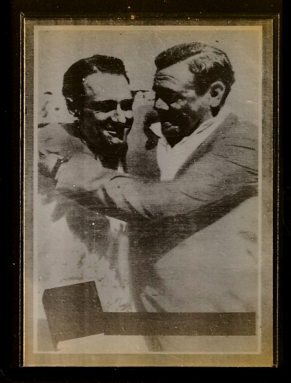 1962 Topps  ALUMINUM PRINT PLATE #140 BABE RUTH & Lou Gehrig Baseball cards value