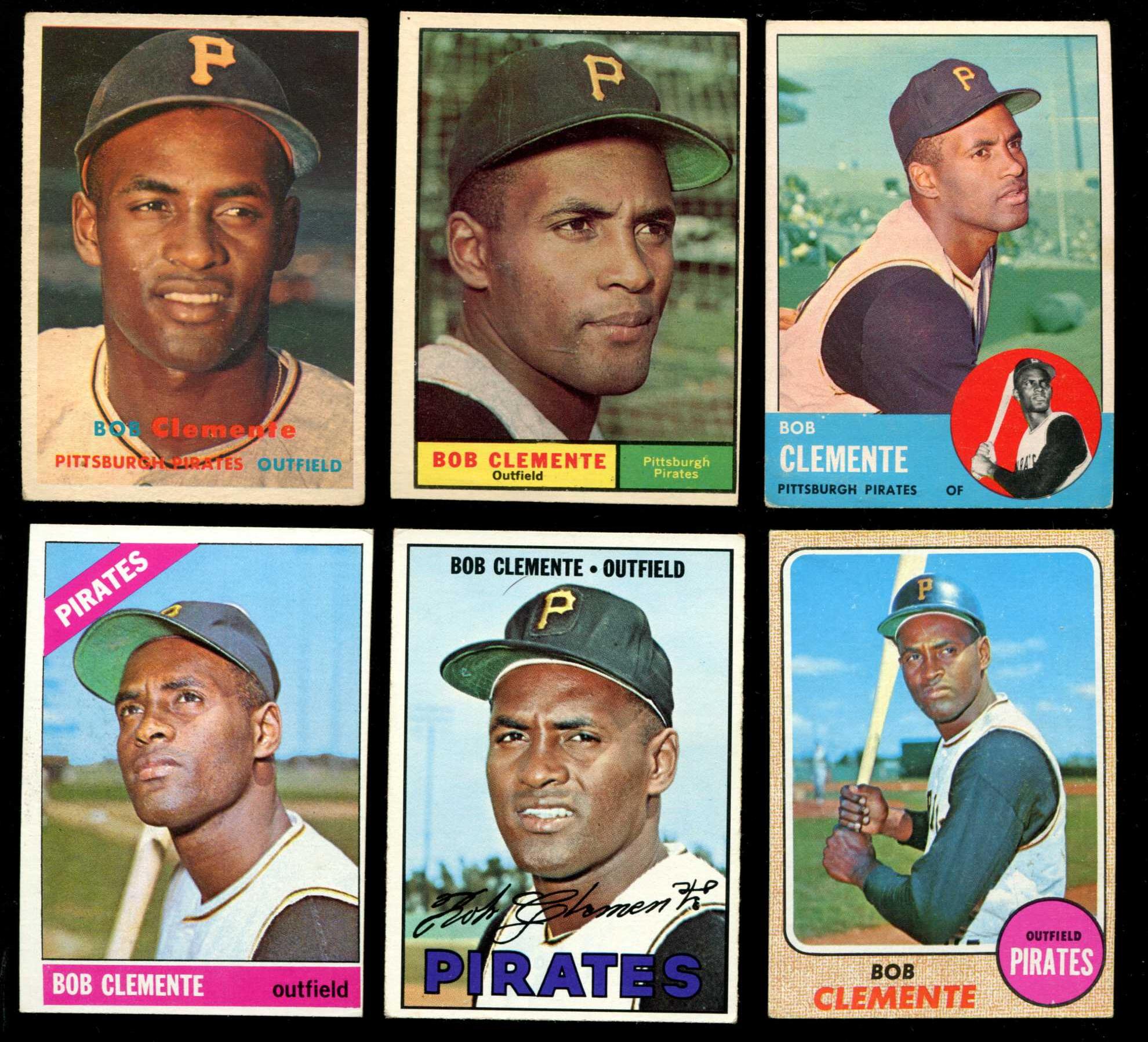 1968 Topps #150 Roberto Clemente [#r] (Pirates) Baseball cards value