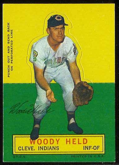 1964 Topps Stand-Ups/Standups - Woody Held (Indians) Baseball cards value
