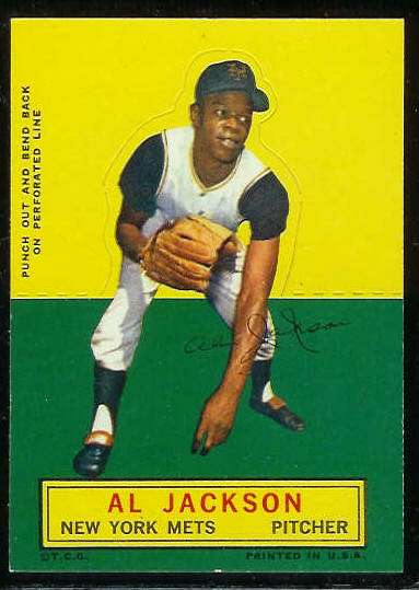 1964 Topps Stand-Ups/Standups - Al Jackson (Mets) Baseball cards value
