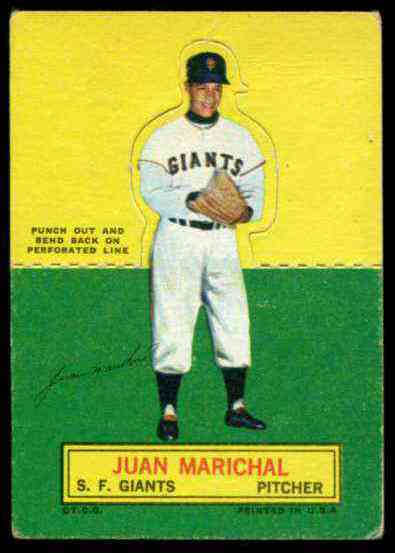 1964 Topps Stand-Ups/Standups - Juan Marichal SHORT PRINT (Giants) Baseball cards value