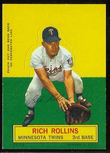 1964 Topps Stand-Ups/Standups - Rich Rollins (Twins) Baseball cards value