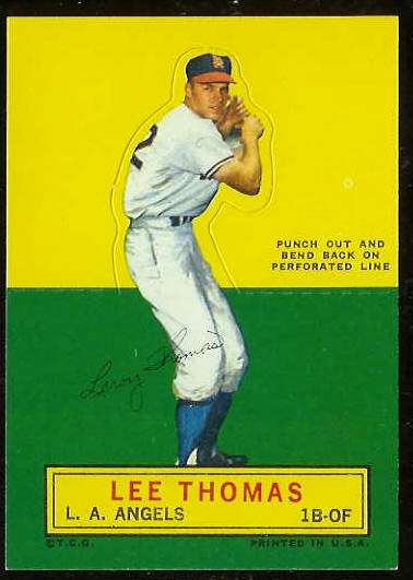 1964 Topps Stand-Ups/Standups - Lee Thomas (Angels) Baseball cards value
