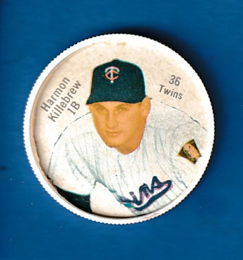 1962 Shirriff Coins # 36 Harmon Killebrew (Twins) Baseball cards value