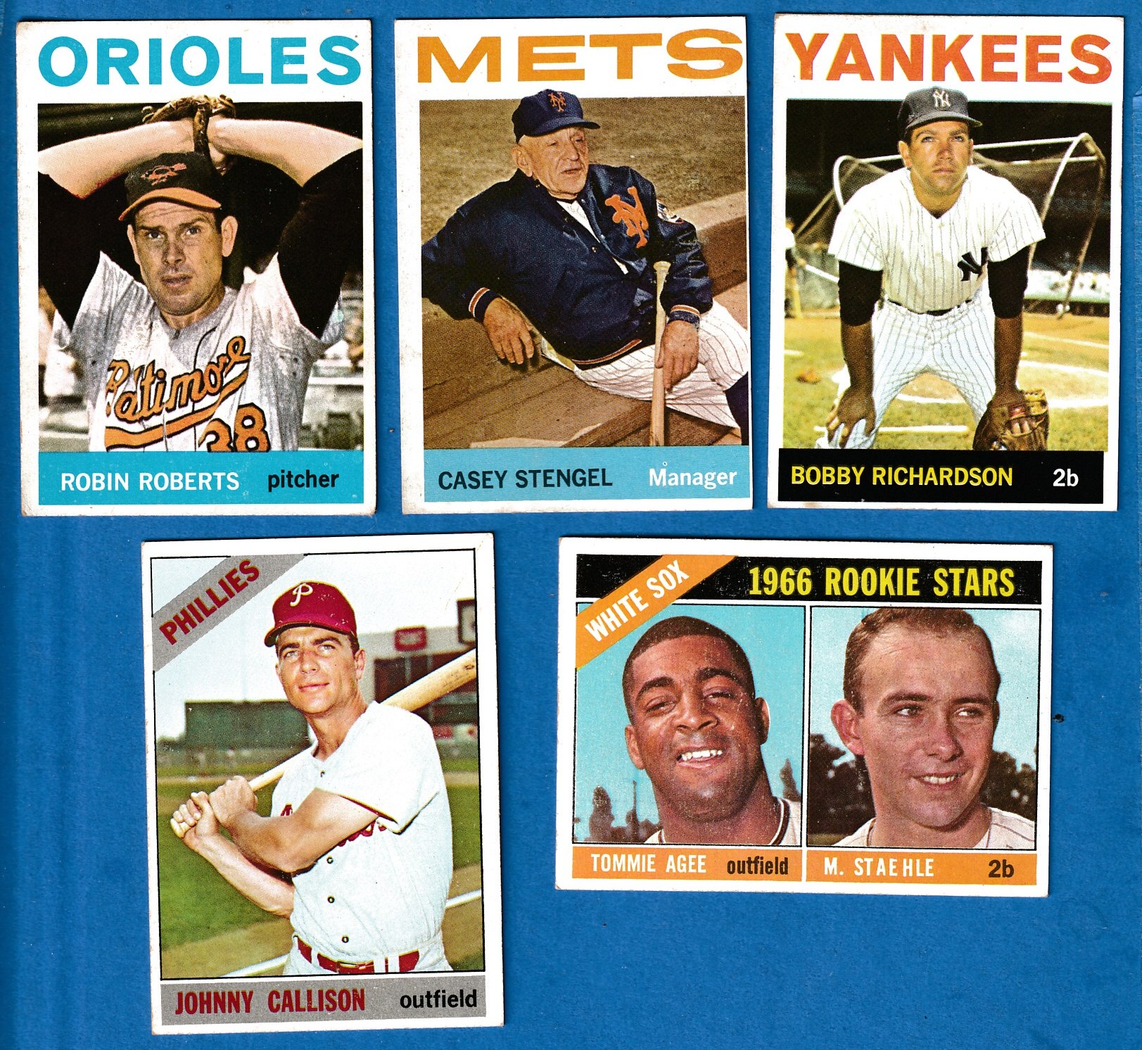 1966 Topps Baseball #296 #370 complete your set you pick the card 