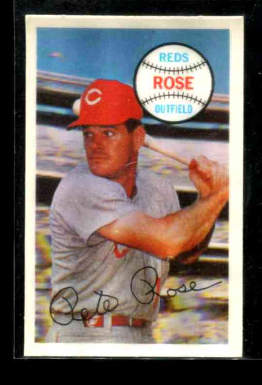 1970 Kellogg's # 2 Pete Rose (Reds) Baseball cards value