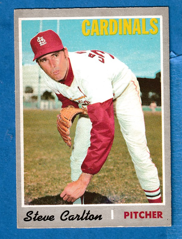 1970 O-Pee-Chee/OPC #220 Steve Carlton (Cardinals) Baseball cards value