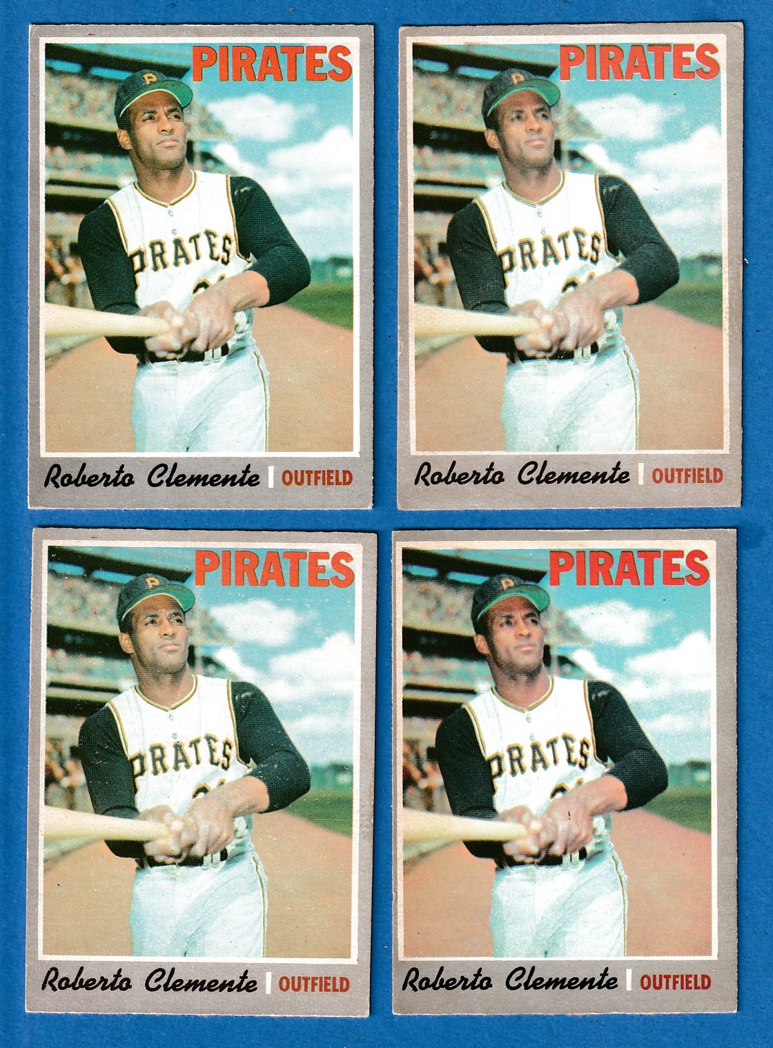 1970 O-Pee-Chee/OPC #350 Roberto Clemente (Pirates) Baseball cards value