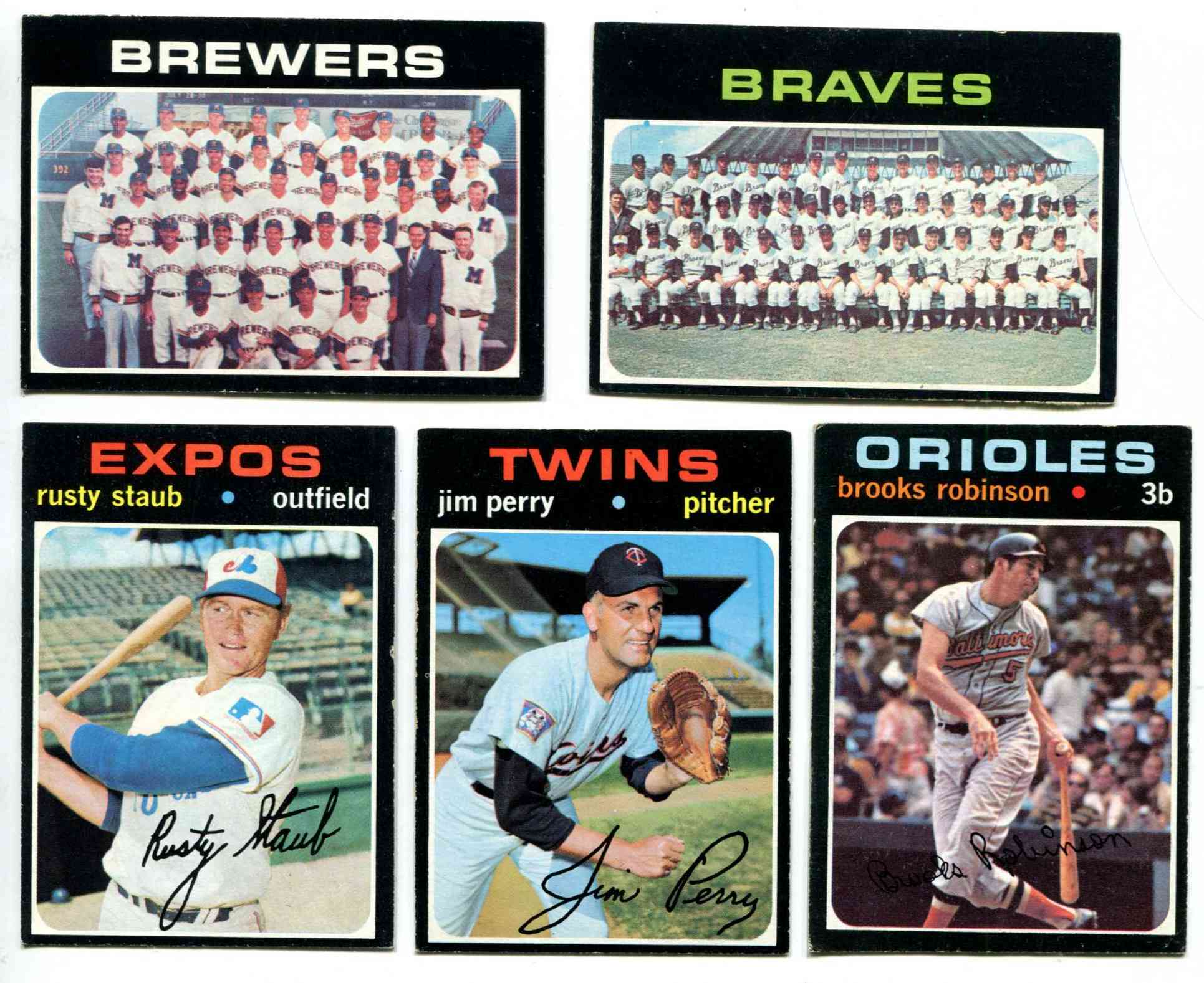 1971 Topps Baseball Cards Set checklist, prices, values & information