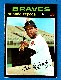 1971 Topps #605 Orlando Cepeda (Braves)