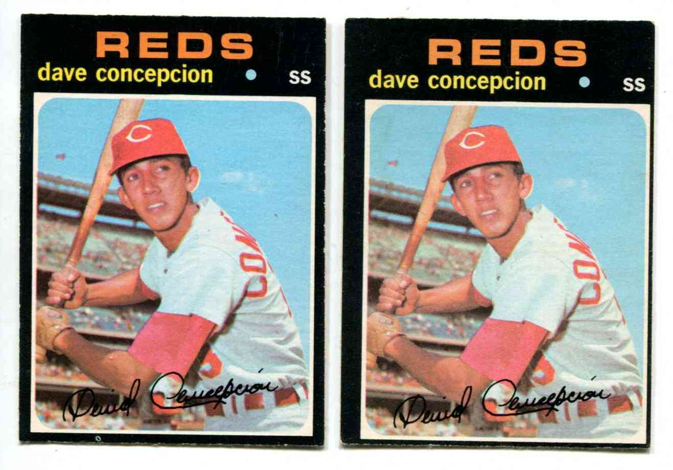 1971 O-Pee-Chee/OPC # 14 Dave Concepcion ROOKIE (Reds) Baseball cards value