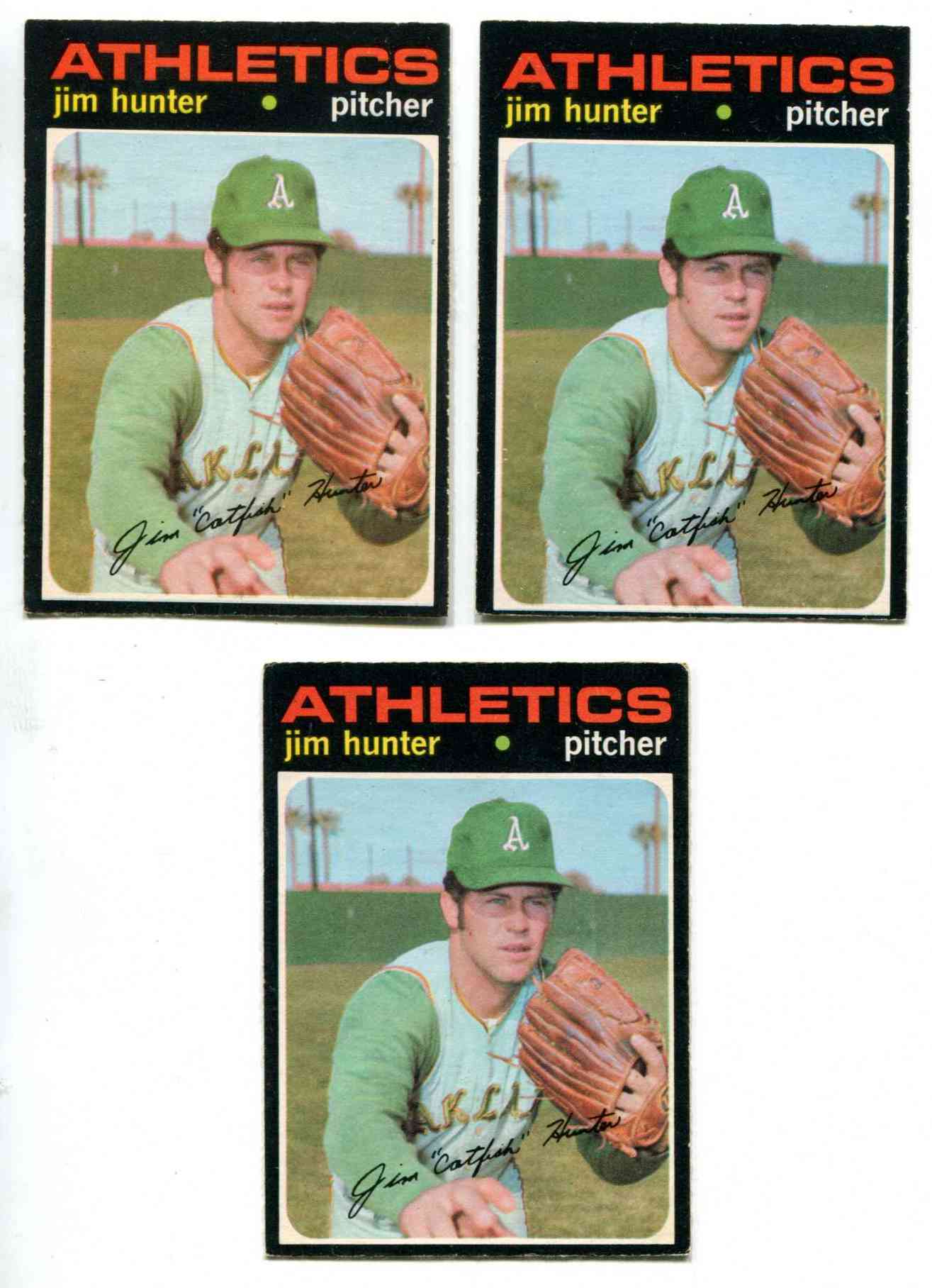 1971 O-Pee-Chee/OPC # 45 Jim Hunter (A's) Baseball cards value