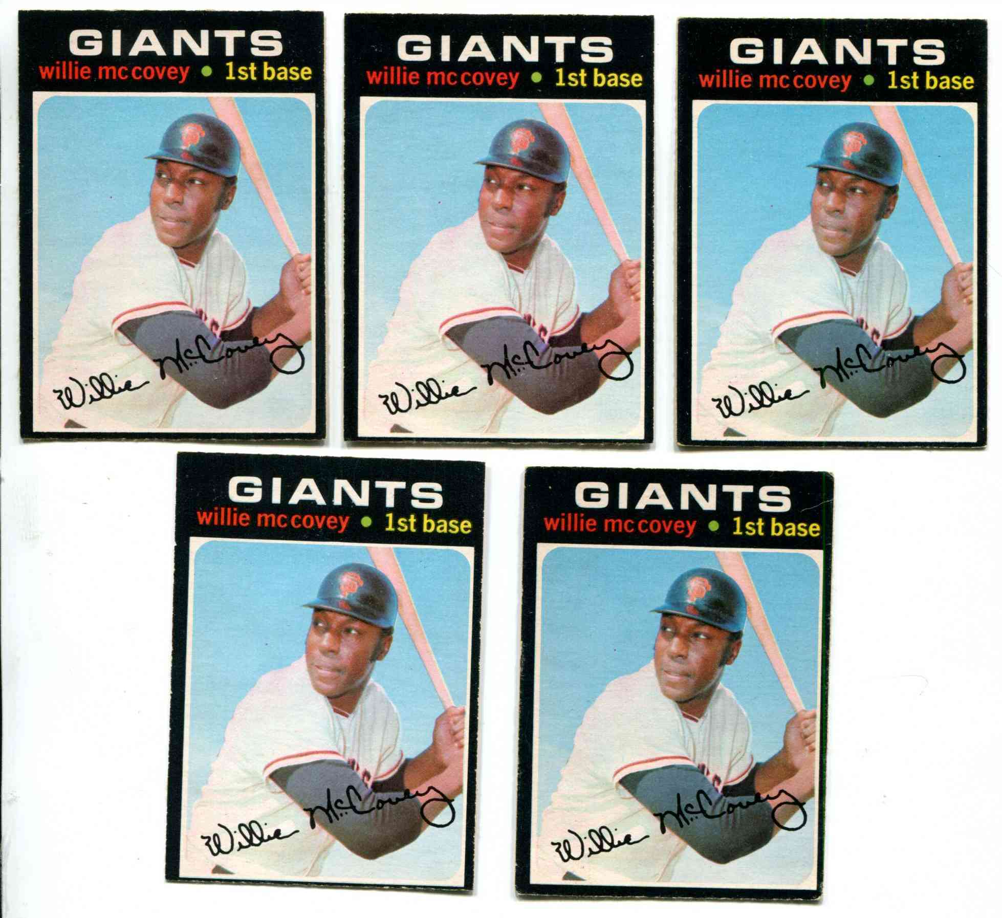 1971 O-Pee-Chee/OPC # 50 Willie McCovey (Giants) Baseball cards value