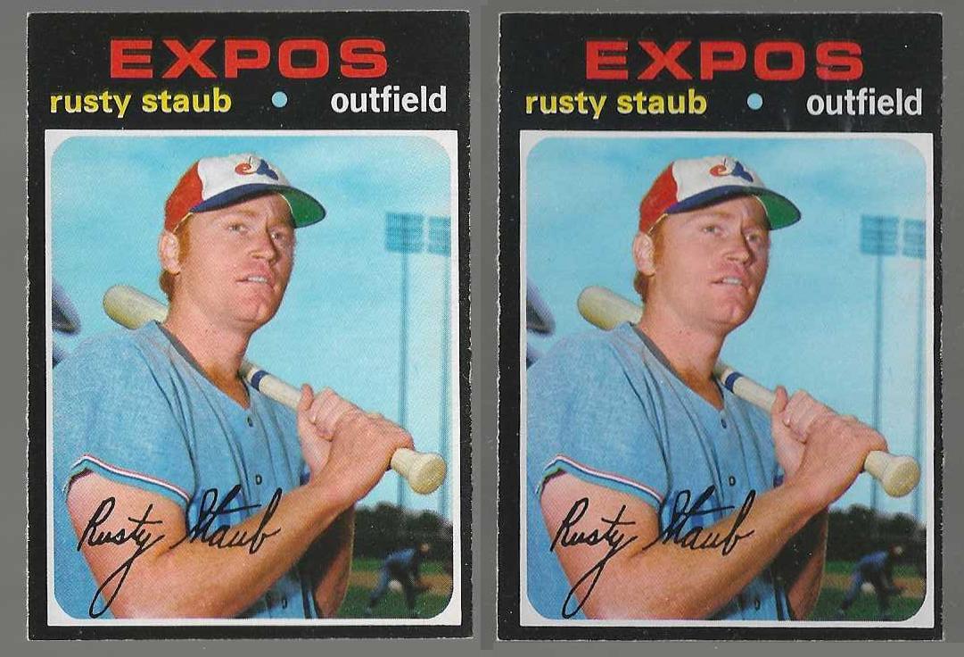 1971 O-Pee-Chee/OPC #289 Rusty Staub [#] (Expos) Baseball cards value