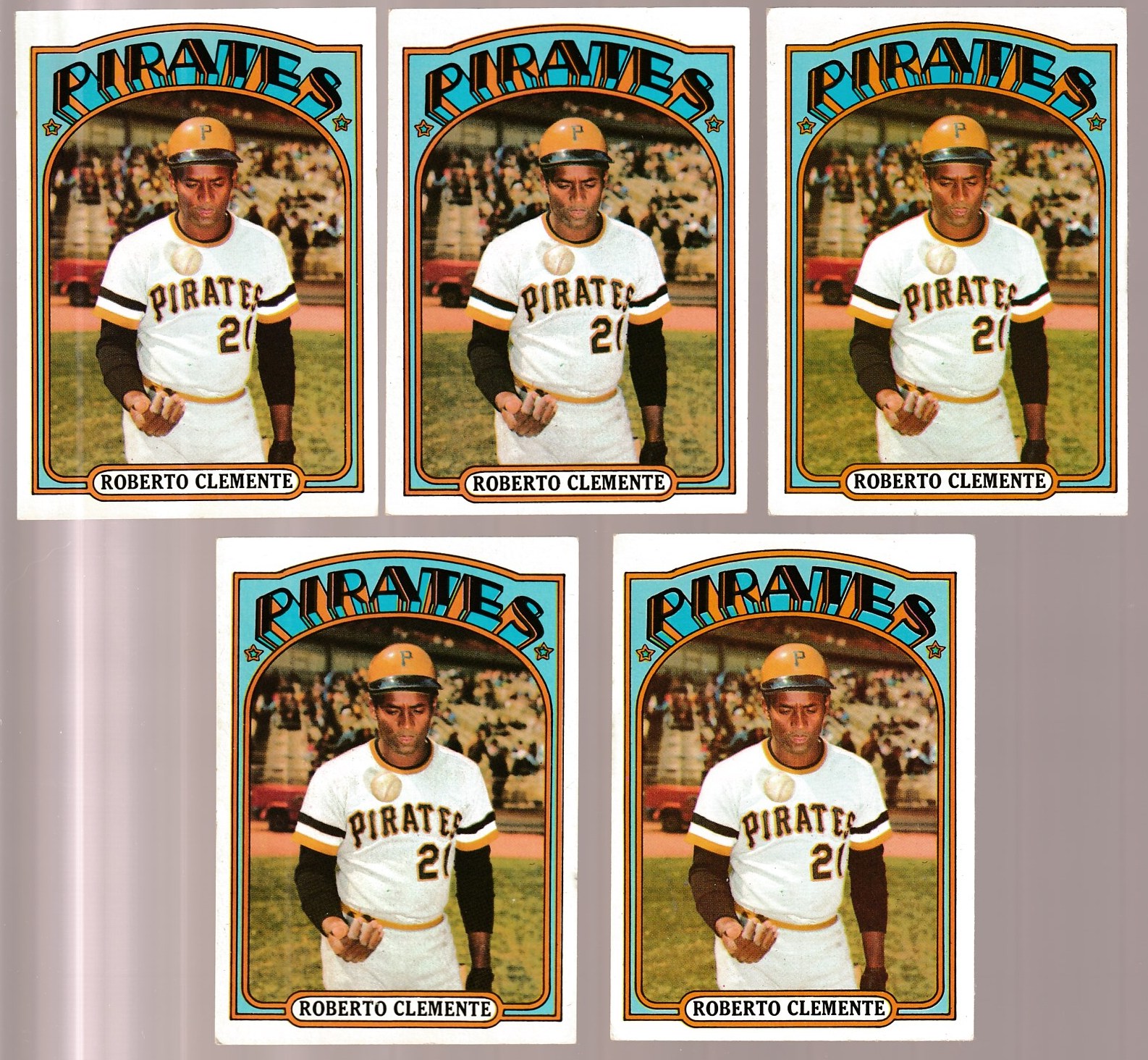 1972 Topps #309 Roberto Clemente (Pirates) Baseball cards value