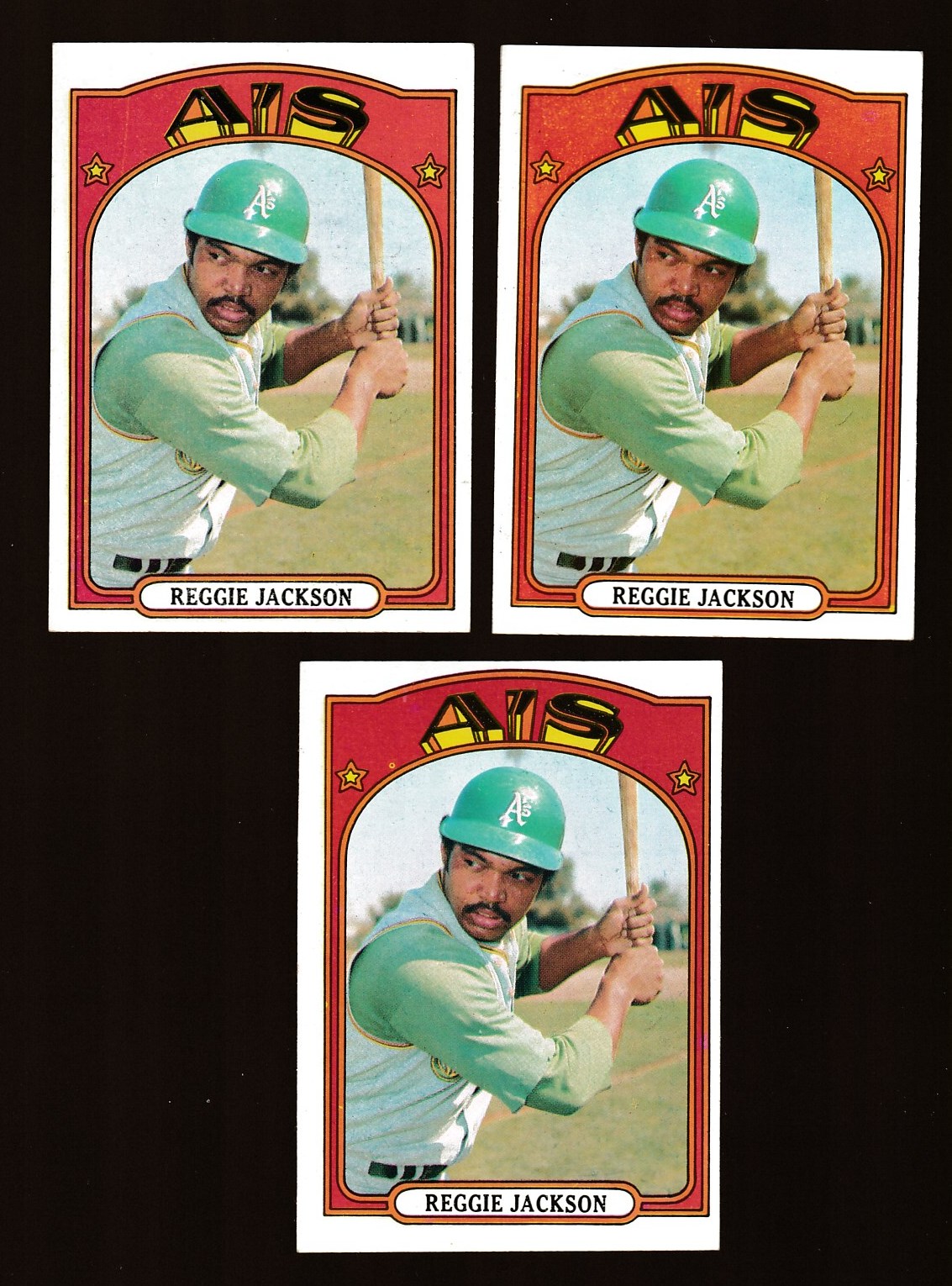1972 Topps #435 Reggie Jackson (A's) Baseball cards value