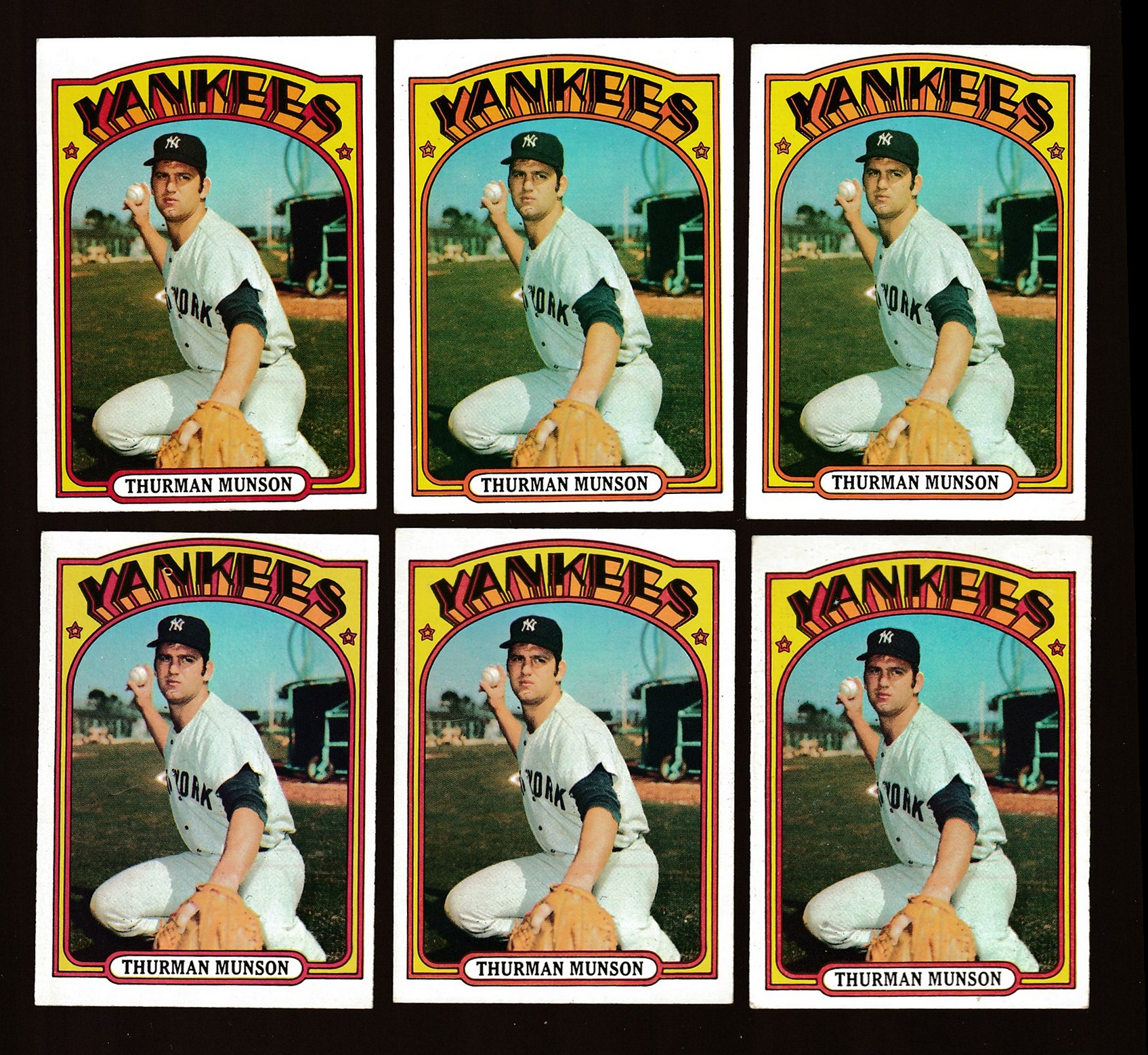 1972 Topps #441 Thurman Munson (Yankees) Baseball cards value