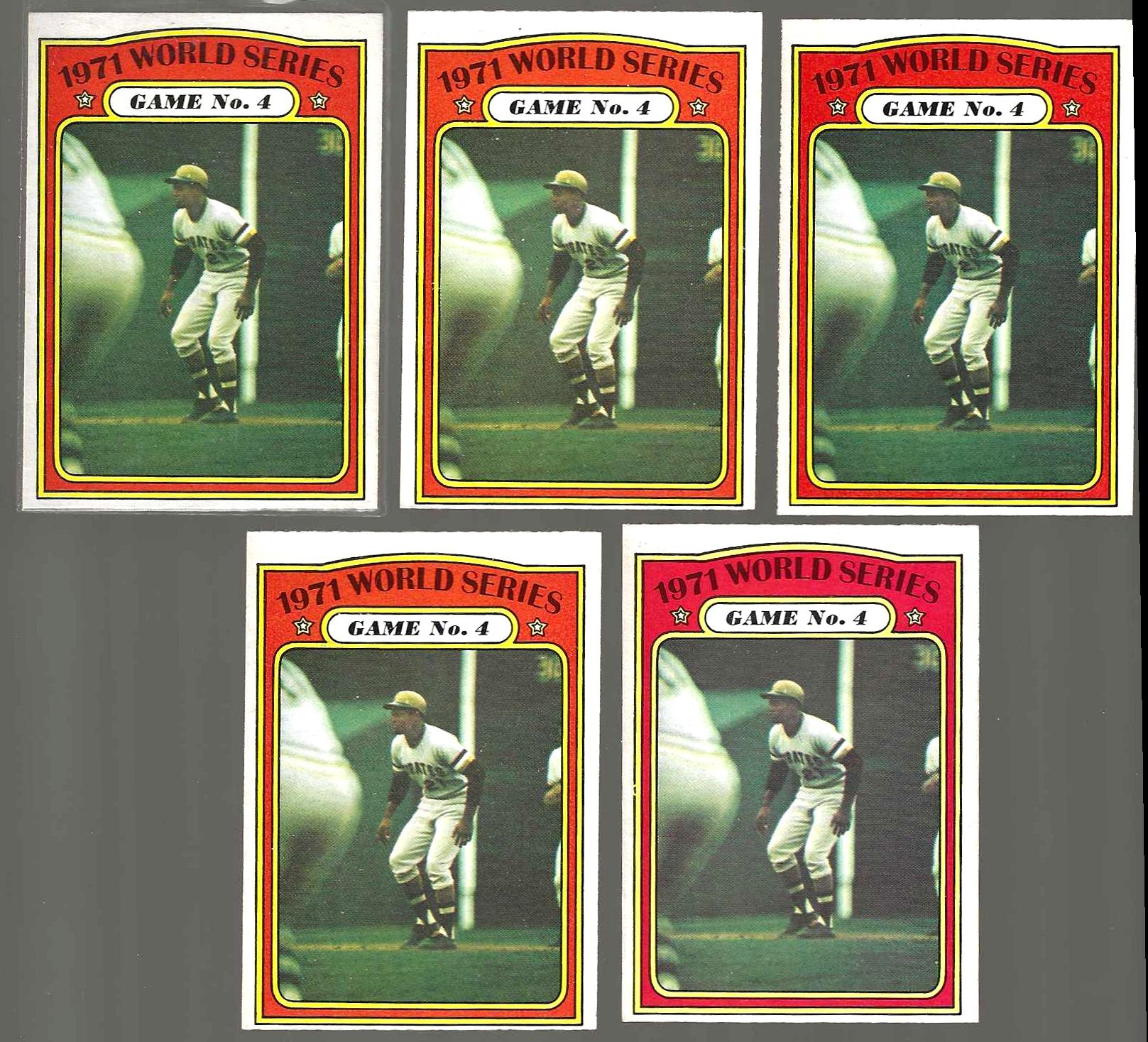 1972 O-Pee-Chee/OPC #226 Roberto Clemente - World Series Game #4 (Pirates) Baseball cards value