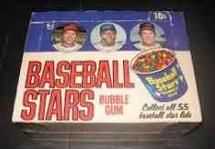 1973 Topps Candy Lids Box