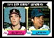 1974 Topps #207 Strikeout Leaders (Nolan Ryan/Tom Seaver)(Angels/Mets)