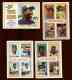 1974 Topps  - Lot of (4) diff. Hank Aaron specialty cards [#x] (Braves)