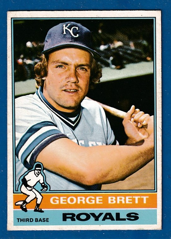 1976 O-Pee-Chee/OPC # 19 George Brett (Royals) Baseball cards value