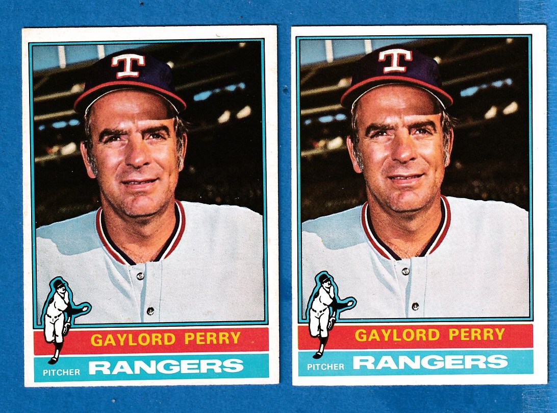 1976 O-Pee-Chee/OPC # 55 Gaylord Perry (Rangers) Baseball cards value