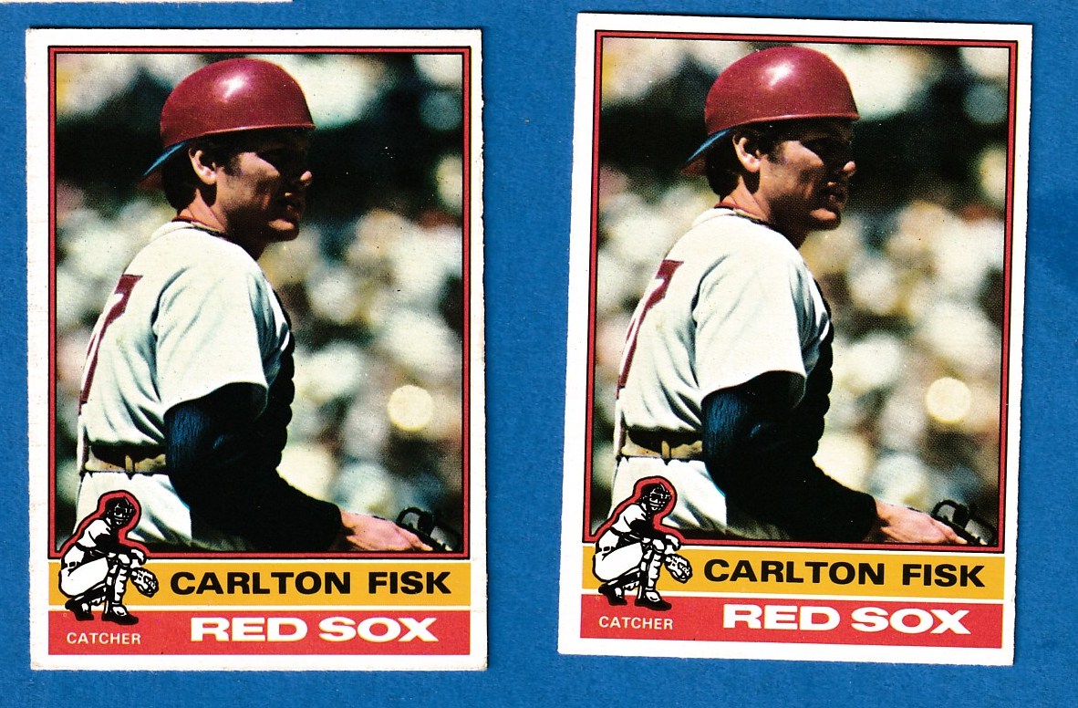 1976 O-Pee-Chee/OPC #365 Carlton Fisk (Red Sox) Baseball cards value