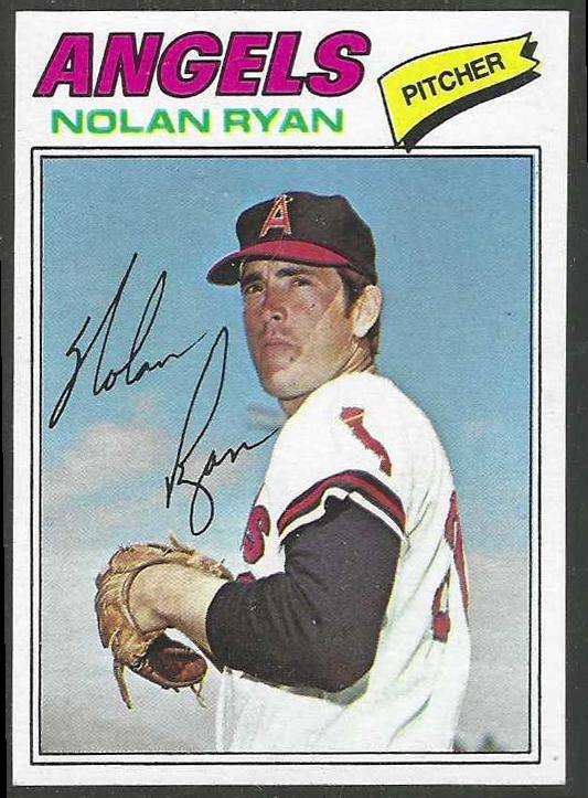 1977 Topps #650 Nolan Ryan (Angels) Baseball cards value