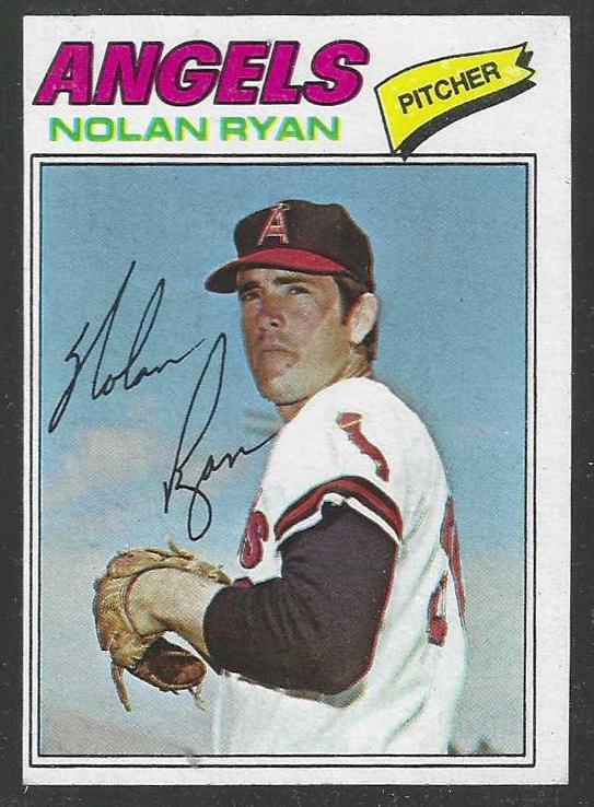 1977 Topps #650 Nolan Ryan (Angels) Baseball cards value