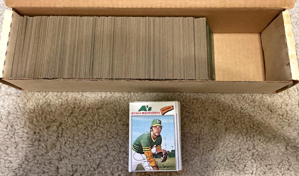  1977 Topps - Lot (750) assorted commons, Stars, Team cards & more Baseball cards value