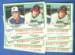 1978 Topps #206 League Leaders - Lot of (5) with Nolan Ryan/Phil Niekro