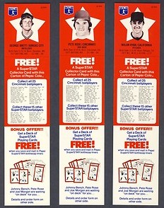  1978 Pepsi  - COMPLETE SET (40 cards w/tabs) Baseball cards value