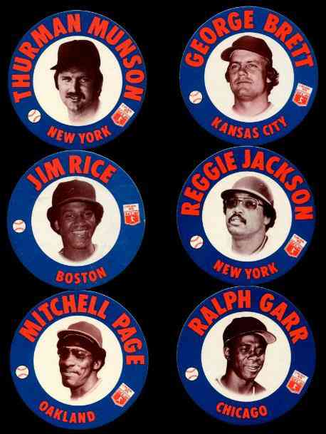 1978 Papa Gino's MSA Disc #36 George Brett (Royals) Baseball cards value