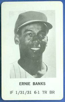 1970 Milton Bradley - Ernie Banks Baseball cards value