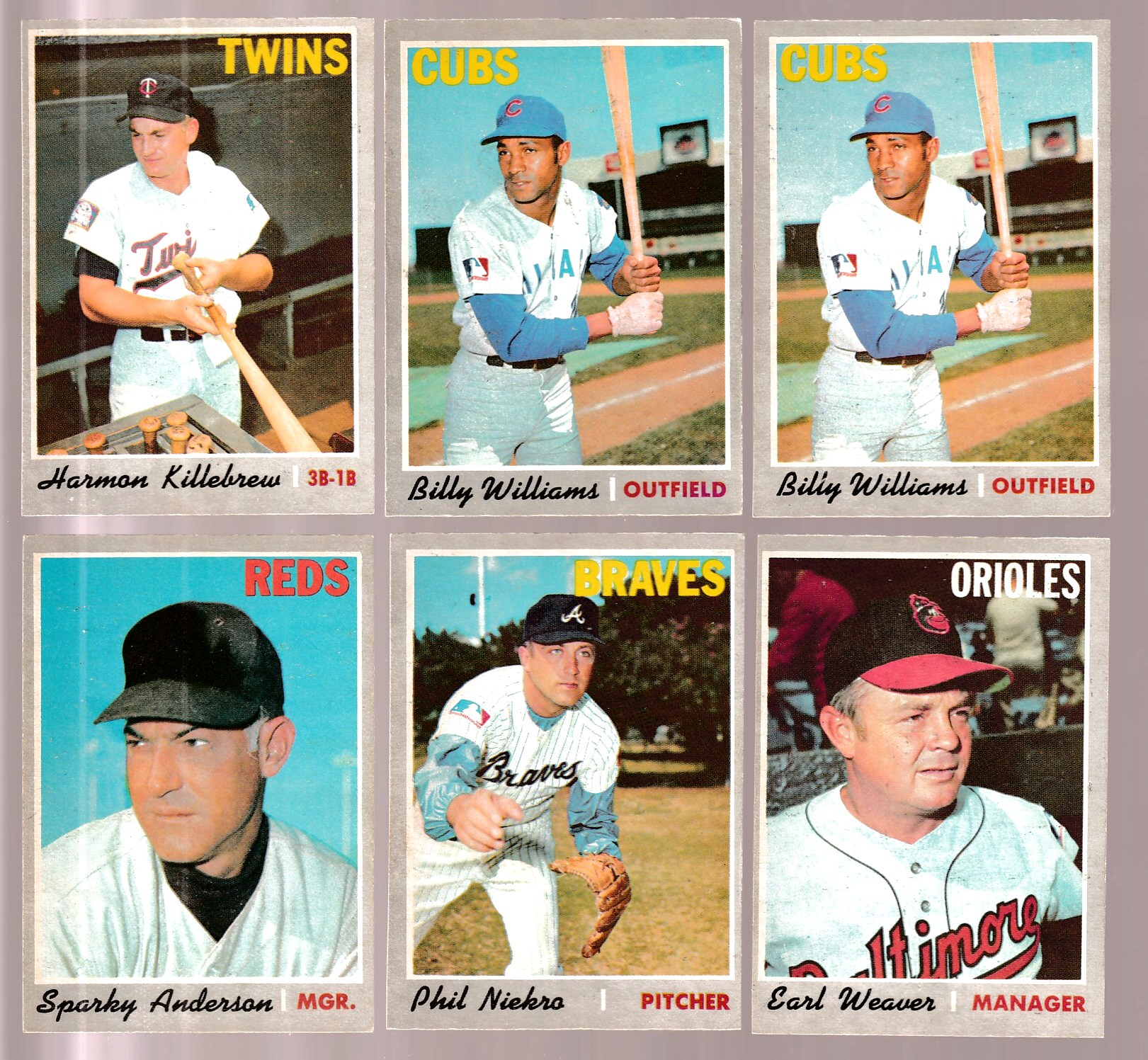 1970 O-Pee-Chee/OPC #160 Phil Niekro (Braves) Baseball cards value