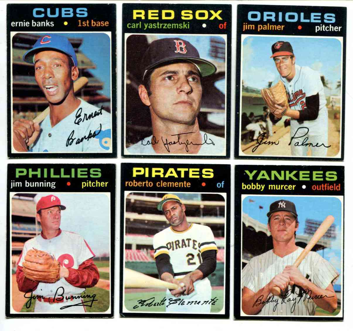 1971 Topps Baseball Cards Set checklist, prices, values & information