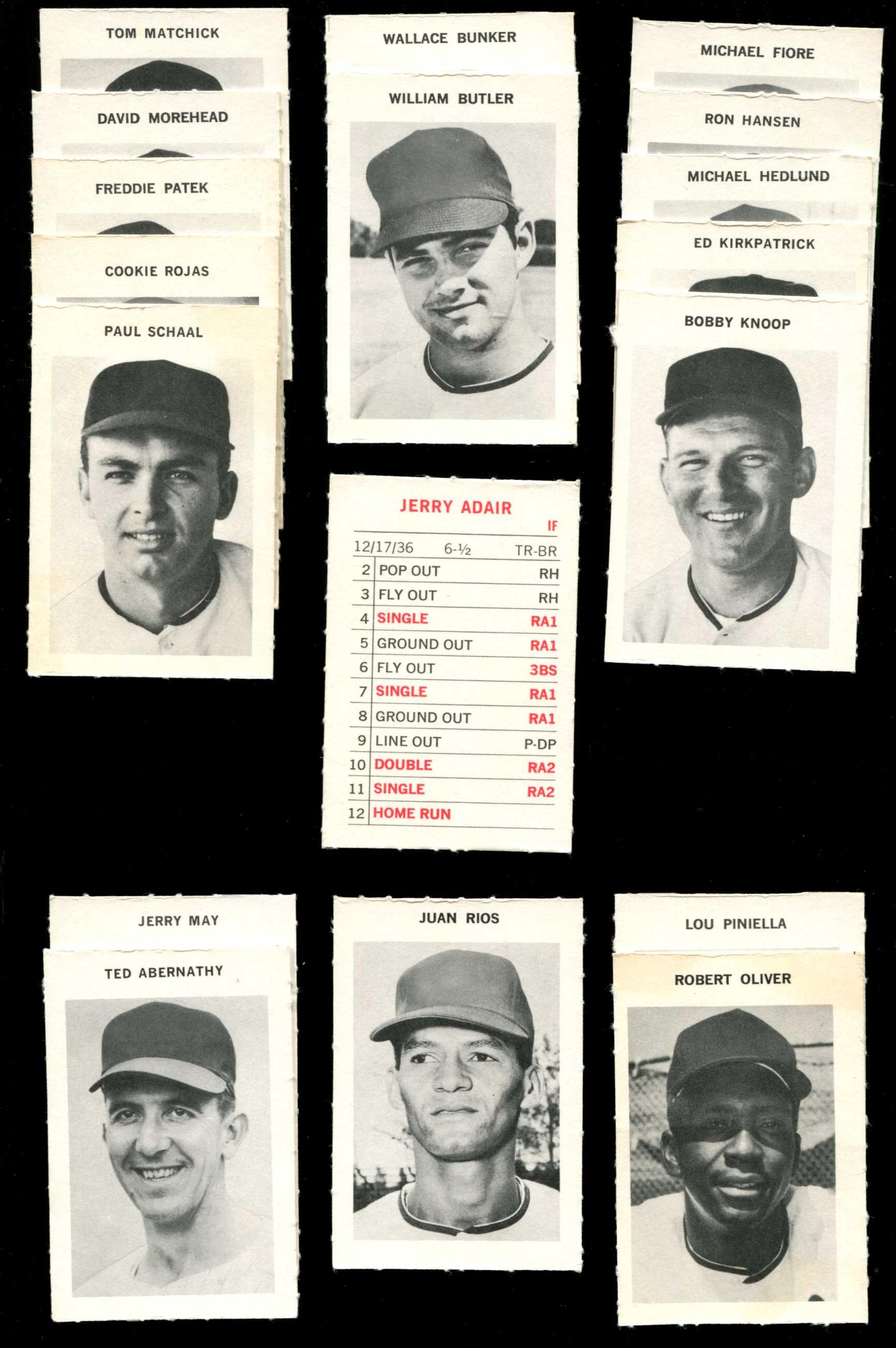   Royals - 1972 Milton Bradley - Near Complete Team Set (17/18 cards) Baseball cards value
