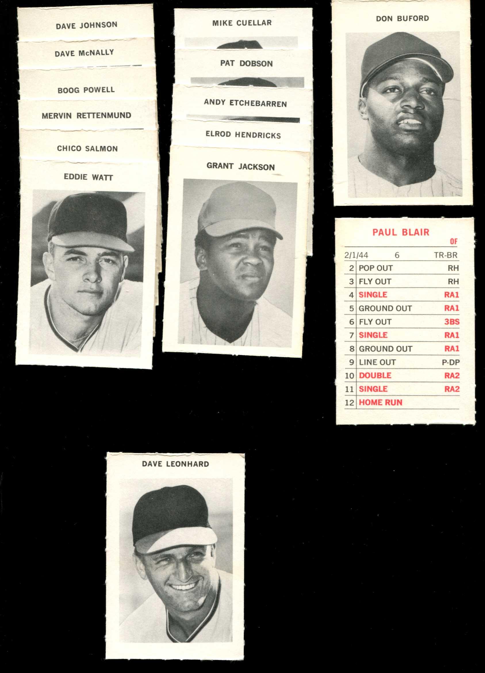   Orioles - 1972 Milton Bradley - Near Team Set/Lot (17/19 cards) Baseball cards value