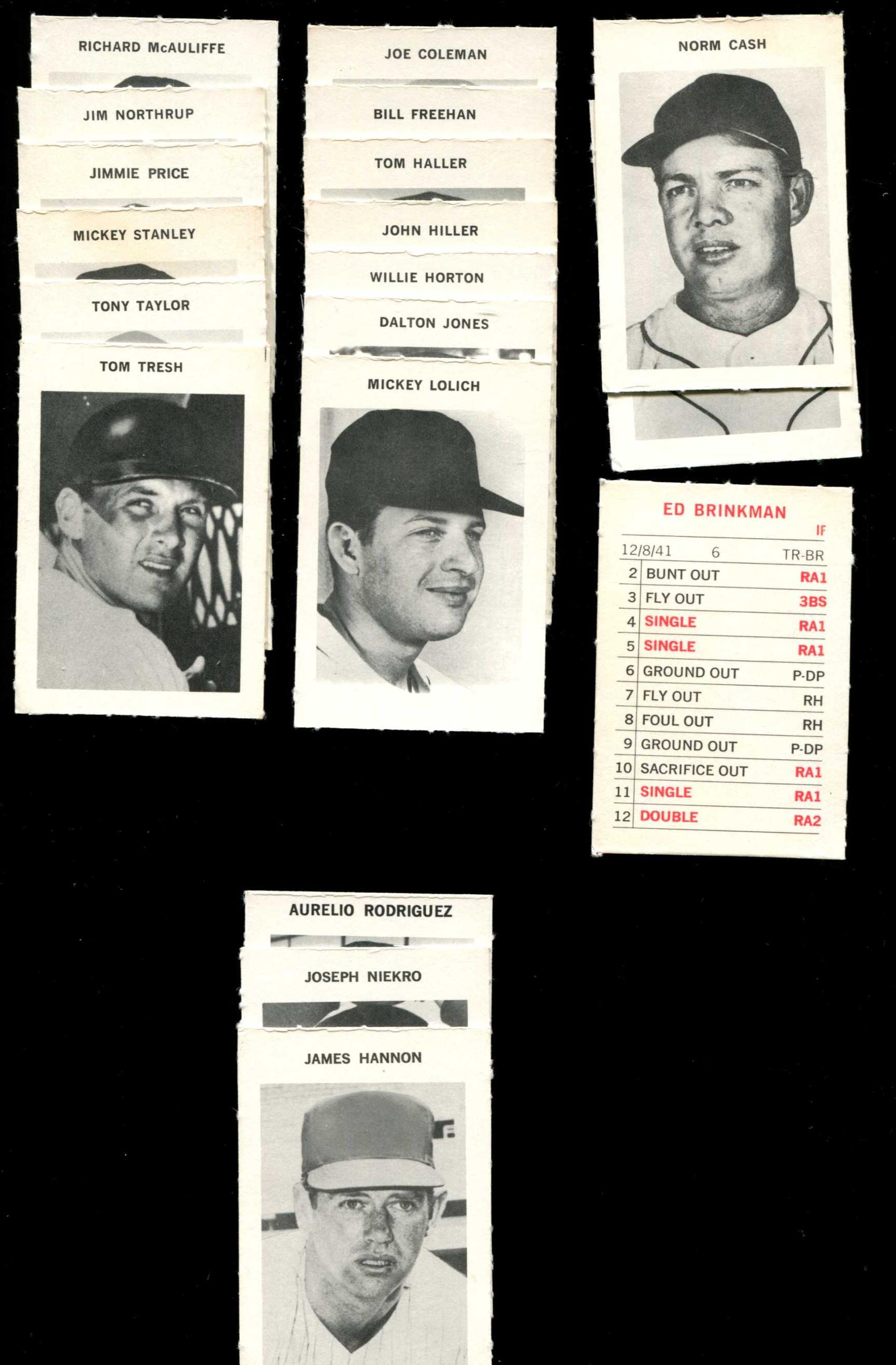   Tigers - 1972 Milton Bradley - Near Team Set/Lot (19/20 cards) Baseball cards value